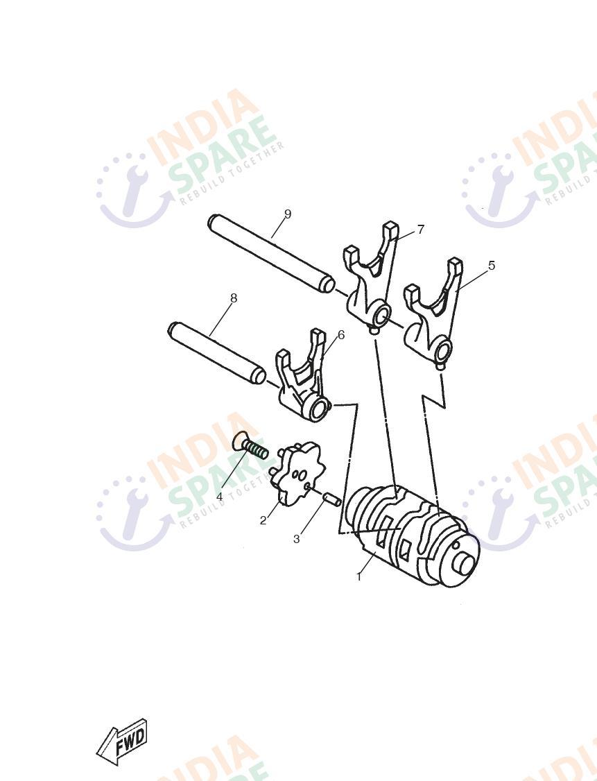 SHIFT CAM FORK
